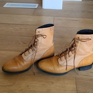 ARIAT Women's/Men's Lace-up Tan Paddock Boots